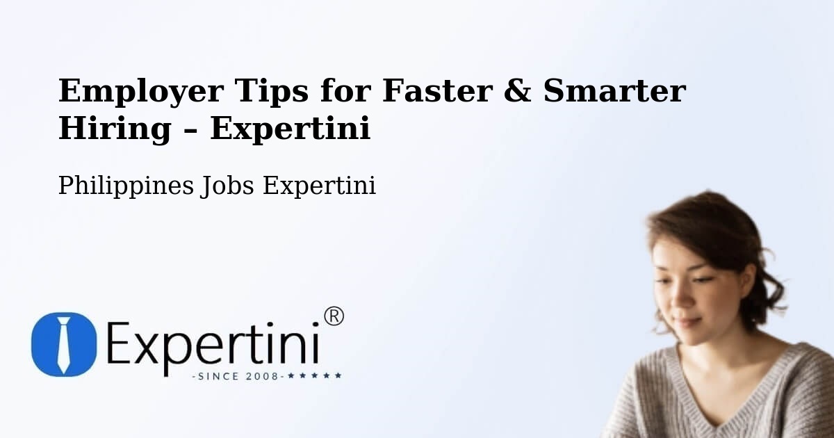 Employer Tips for Hiring & Recruitment – Labangan - Labangan, Philippines Jobs Expertini
