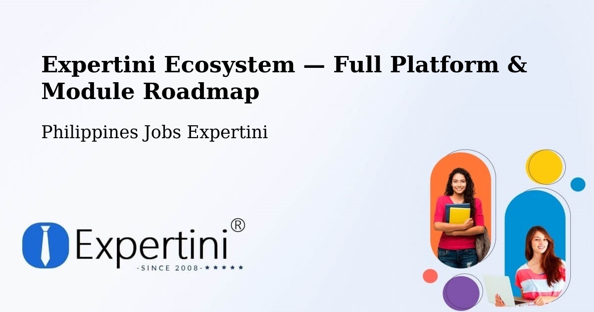 Expertini Ecosystem — Full Platform & Module Roadmap – Labangan