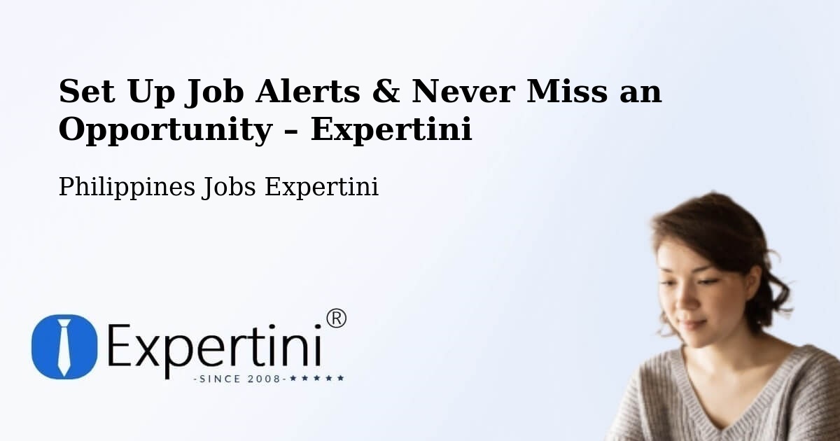 Job Alerts Guide – Get Notified About New Jobs in Labangan - Labangan, Philippines Jobs Expertini