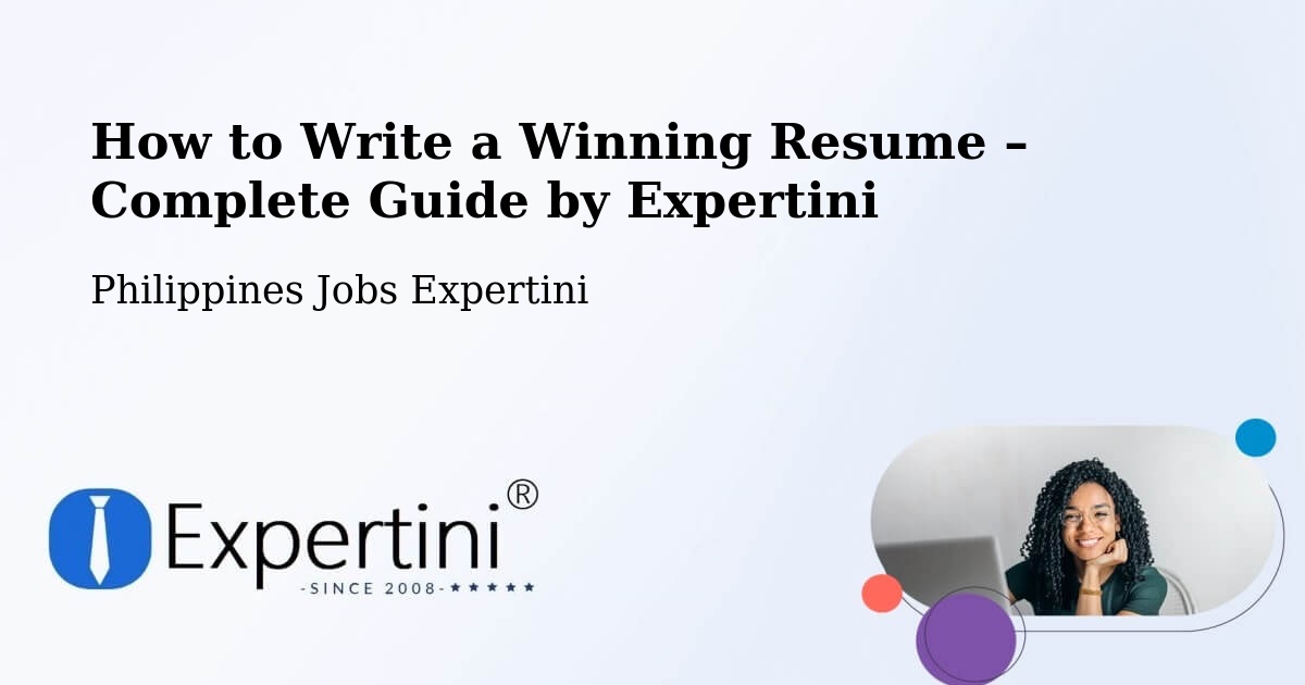 Resume Writing Guide for Job Seekers – Labangan - Labangan, Philippines Jobs Expertini