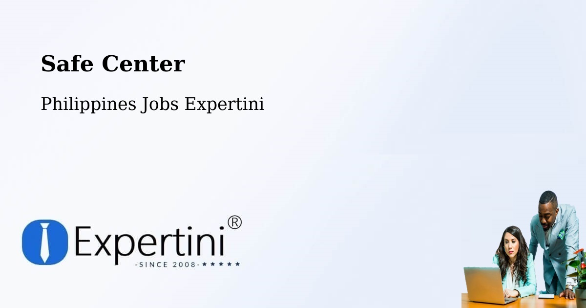 Safety Center – Labangan - Philippines Jobs Expertini